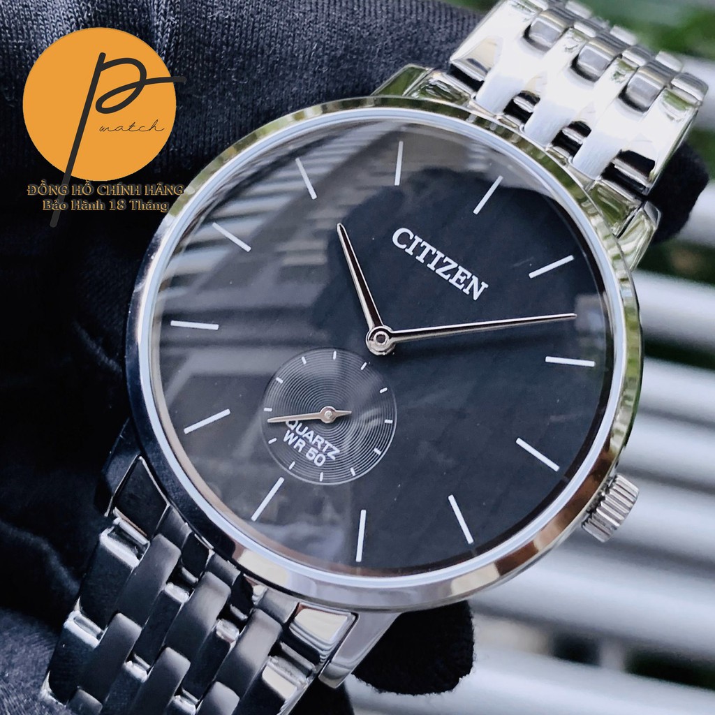 Đồng Hồ Nam Ci.tizen Dây Kim Loại Pwatch BE9170-56E Chính Hãng