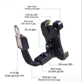GIÁ ĐỠ ĐIỆN THOẠI GẮN XE MÁY đẹp, chính hãng chất lượng, giá rẻ