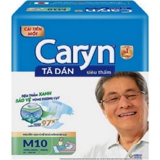 Tã dán Caryn siêu thấm M10 chính hãng