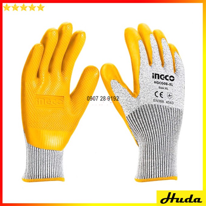 Găng tay chống cắt Ingco HGCG08-XL LKJ