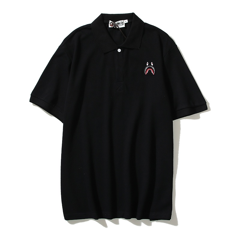 Bape Áo Thun cotton Tay Ngắn In Họa Tiết Thời Trang Cho Nam Nữ