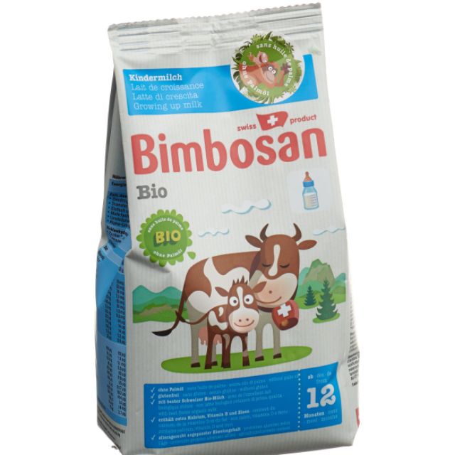 Sữa công thức hữu cơ Bimbosan Bio 12 400g