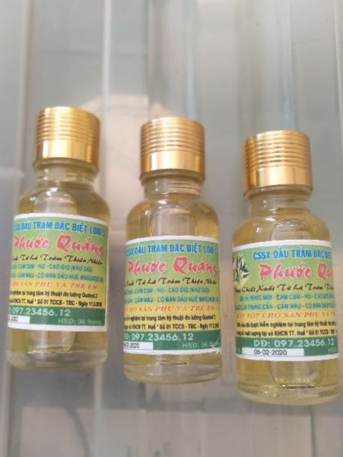 Dầu tràm Phước Quảng loại đặc biệt