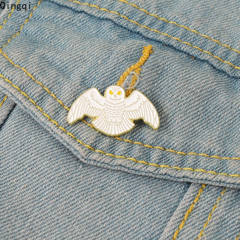 Ghim cài áo Miss Zoe hình chim cú hoạt hình dễ thương