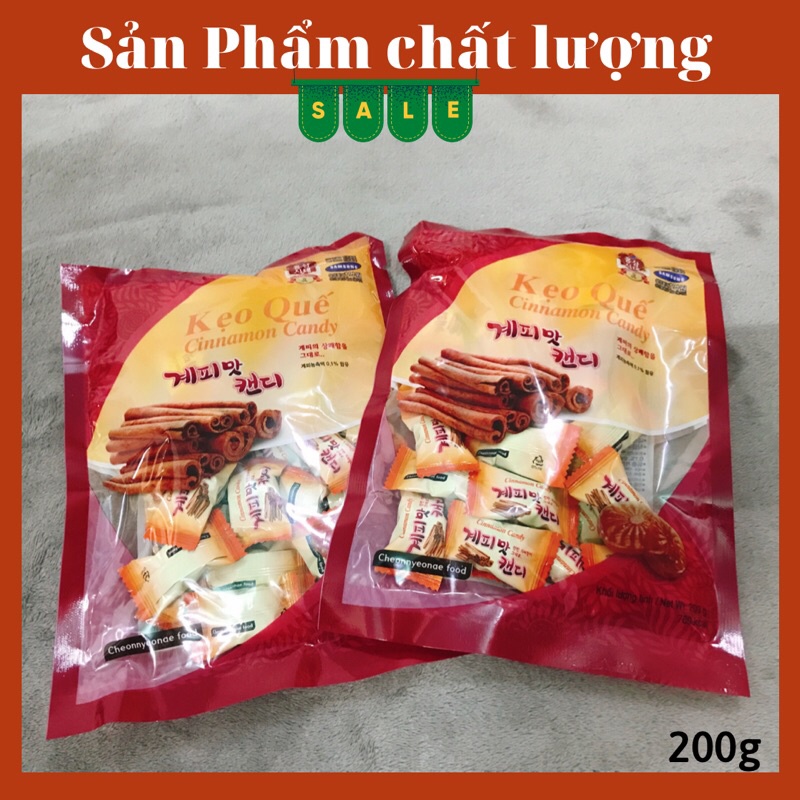 Kẹo Quế Hàn Quốc - 200g/gói [ DATE 2025 ]