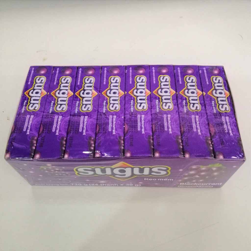 Kẹo Mềm Sugus Hương Nho (Lốc 24 thanh)