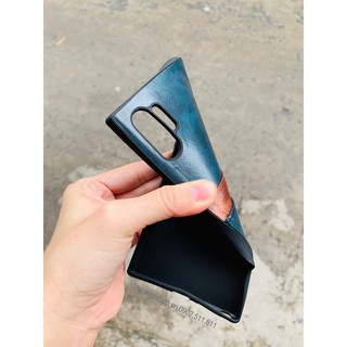 Samsung Note10 / Note10 Plus - Ốp lưng da kèm ngăn đựng thẻ ATM