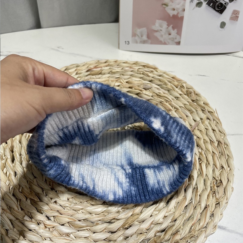 Băng Đô Đan Len Giữ Ấm Bản Rộng Thời Trang Cho Nữ