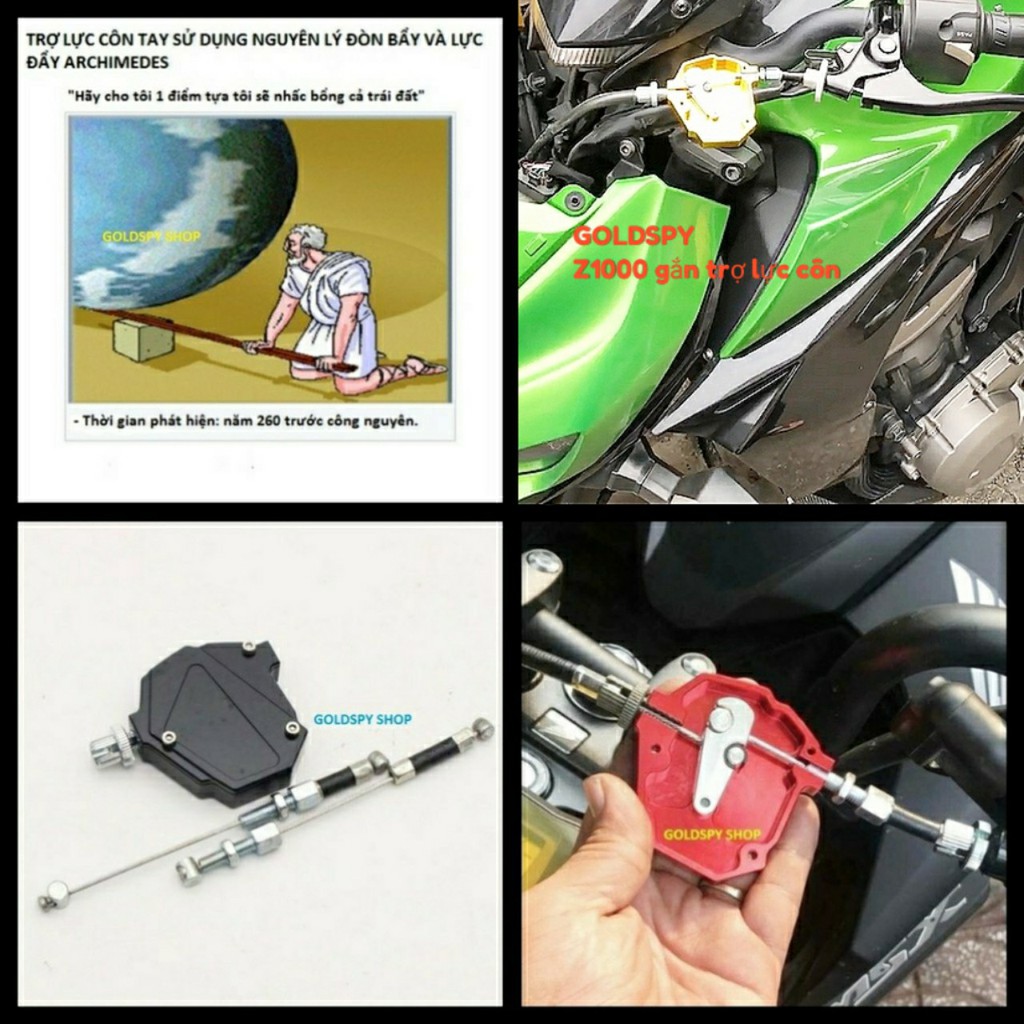 Trợ lực tay côn Exciter, Winner, Ducati...