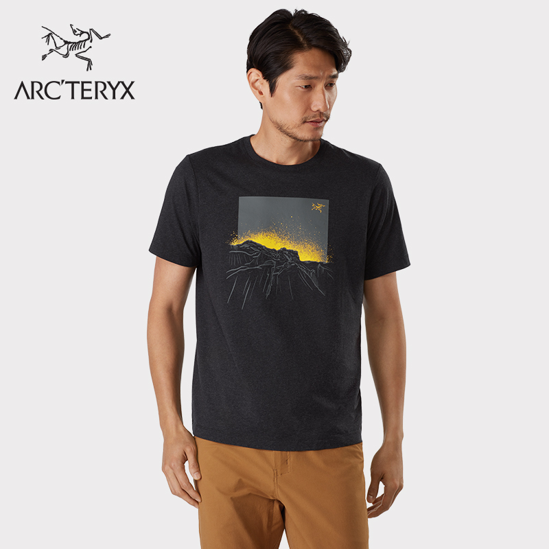 Áo Thun Tay Ngắn In Chữ Arc 'Teryx Ancestral Bird Cá Tính Hợp Thời Trang Cho Nam