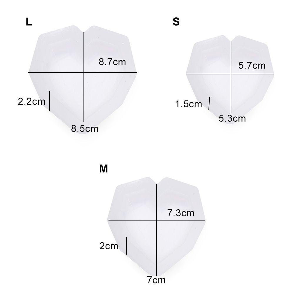 SUENIN Khuôn Silicone Làm Bánh Hình Trái Tim