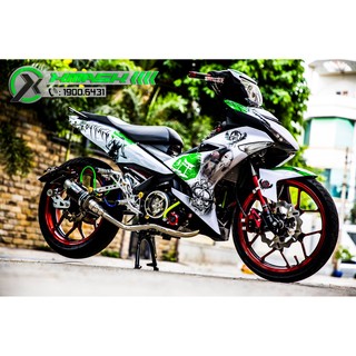 Decal Tem Trùm Xe Exciter 150 Mẫu Samurai
