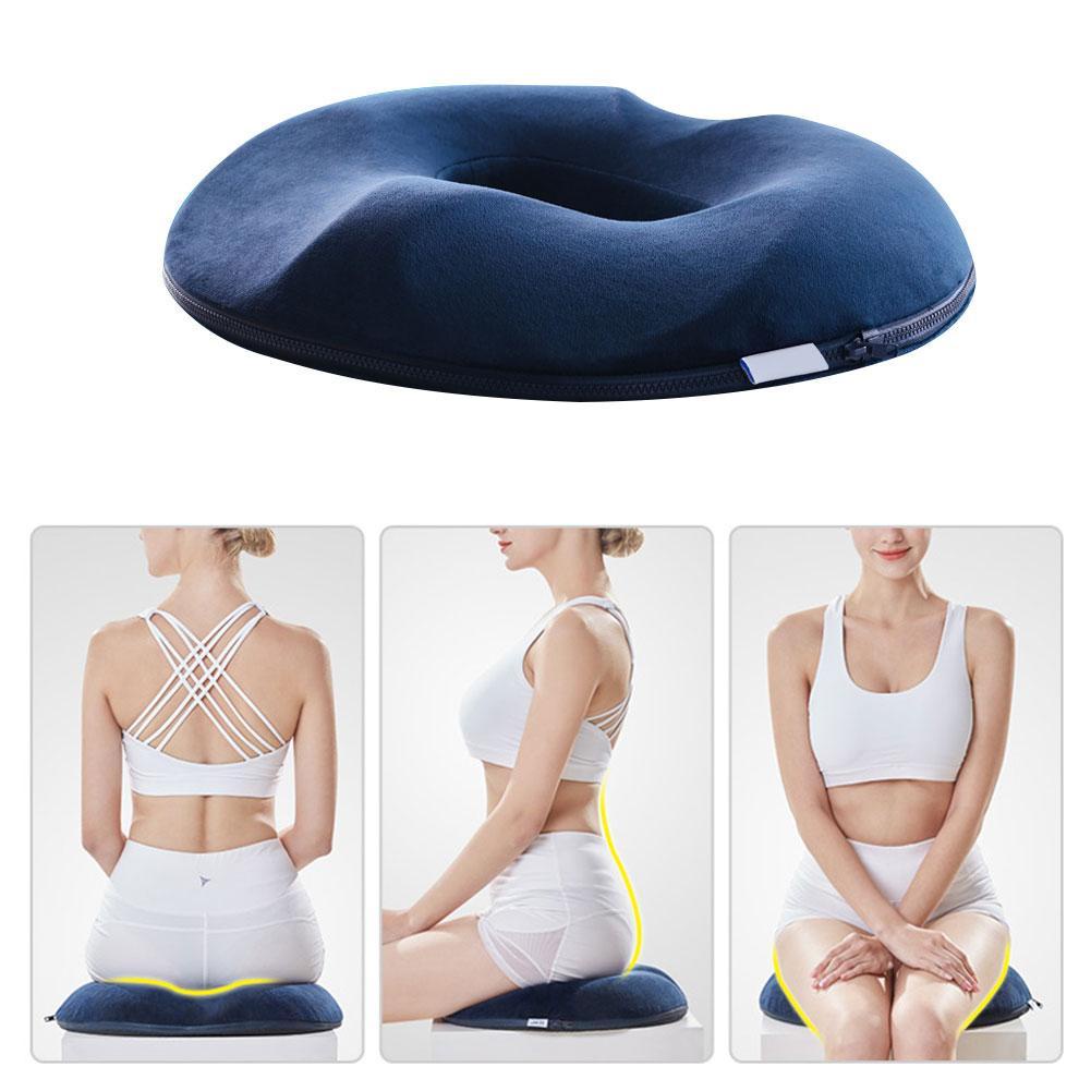 Gối Đệm Hình Bánh Donut Giúp Phục Hồi Da Giảm Đau Coccyx Dành Cho Nữ / Văn Phòng / Xe Hơi