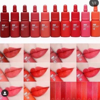 [CHÍNH HÃNG] (2019) Son Kem Lỳ Peripera Lip Tint Ink Velvet Tint 2019