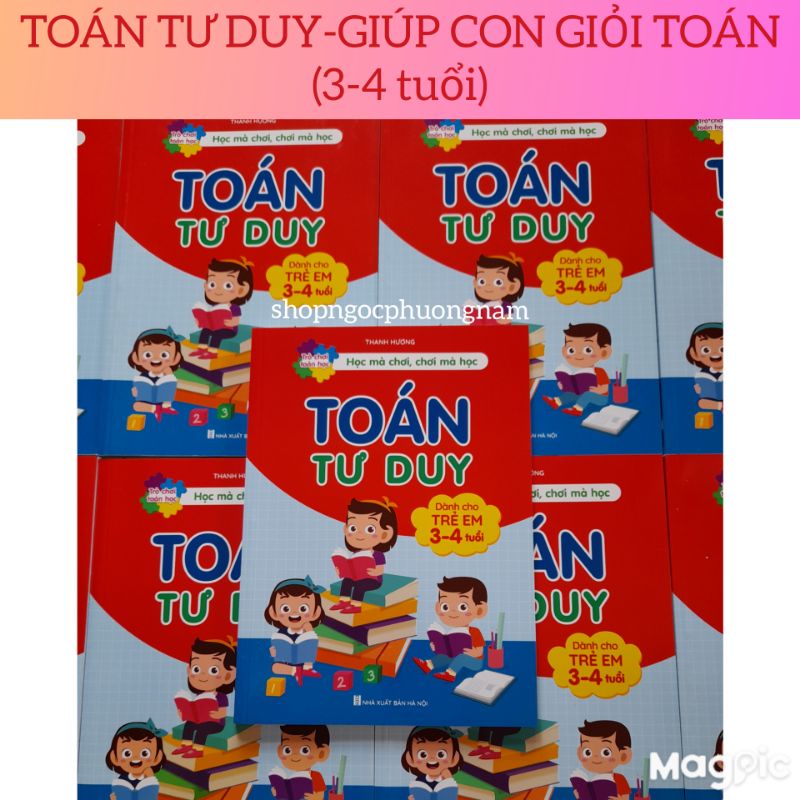 Toá n tư duy (3-4 tuổi). Trò chơi toá n họ c . Quà tặng cho bé
