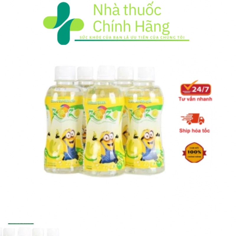 Oresol bù nước và điện giải zozo các vị cam,chanh,chanh leo,việt quất
