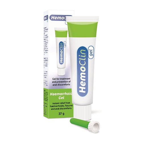 HEMOCLIN -Gel giúp phòng ngừa bệnh Trĩ và nứt hậu môn, hỗ trợ gỉam các khó chịu ở hậu môn và tác động lên da