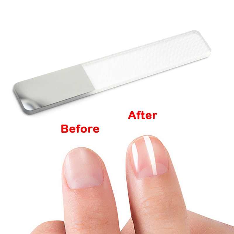 1PC Nano Glass Nail File Nail Care Sanding Buffing Manicure Acrylic Gel File Tool Beauty Care