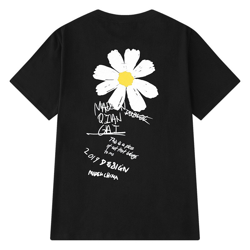 Áo thun tay lỡ KOMBOH phông Unisex nam nữ oversize form rộng HOA CÚC - A07 | BigBuy360 - bigbuy360.vn