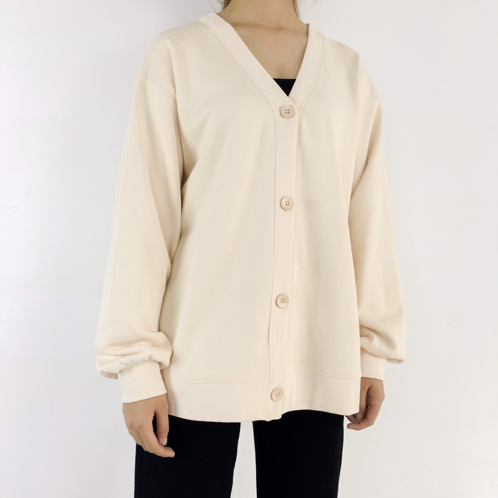 Khoác cardigan 1501, cổ tim hàng nút trước-K2203 | BigBuy360 - bigbuy360.vn