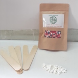 200g sáp wax màu TD  + Mỡ trăn 50ml (tặng que lấy sáp+ đồ dũa móng)