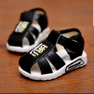 Dép Tập Đi Cho Trẻ Em JD Đen Trắng size 16-21