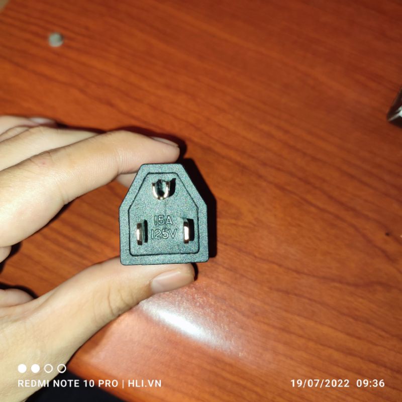 Phích cắm điện 3 chấu dẹt 15a tiêu chuẩn úc - chân nóng - lanh - chân tiếp địa phổ thông tại mỹ, nhật, canada, mexico