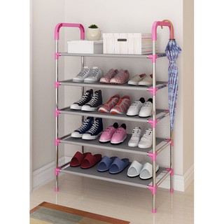 Kệ Giày Dép 5 Tầng Inox