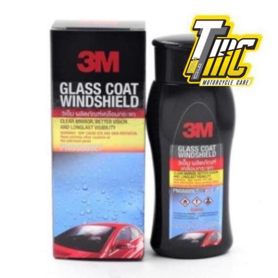 Chai phủ nano chống bám nước trên gương kính xe ô tô 3M GLASS COAT WINDSHIELD 08889 LT | BigBuy360 - bigbuy360.vn