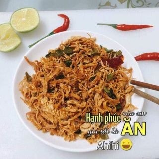 [HN- freeship99k] Khô gà lá chanh 500g