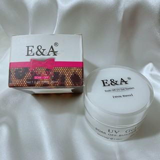 Gel đắp móng E&A màu trắng 30gr