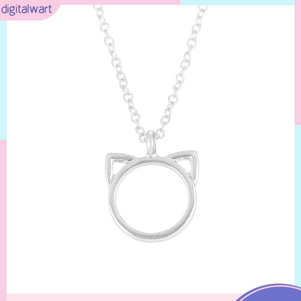 Dây chuyền mặt tai mèo dễ thương đáng yêu dành cho cho nữ