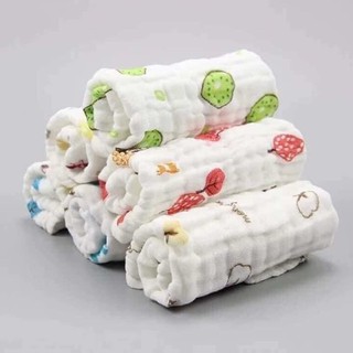 Combo sét 10 khăn xô xuất nhật 6 lớp cho bé