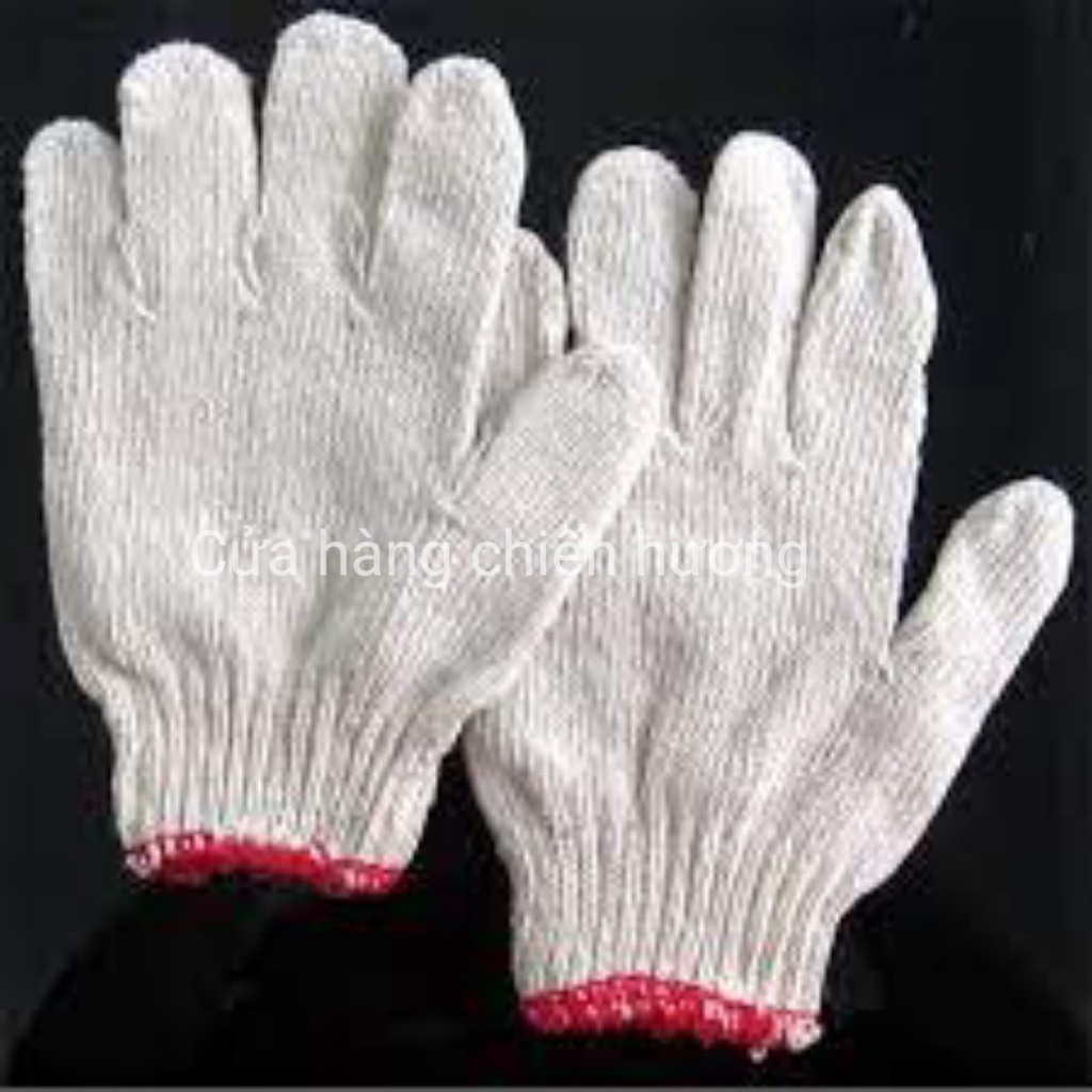 Set 10 đôi găng tay len bảo hộ lao động
