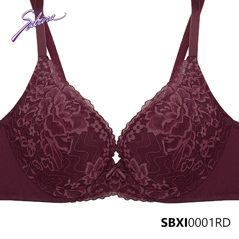 Combo Áo Lót Nâng Ngực Tự Nhiên Tạo Khe Chữ V Và Quần Đồng Bộ Màu Đỏ Mordern V By Sabina SBXI0001RD+SUXI0001RD | BigBuy360 - bigbuy360.vn