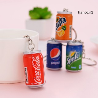 Móc Gắn Chìa Khóa Hình Lon Nước Coca Độc Đáo