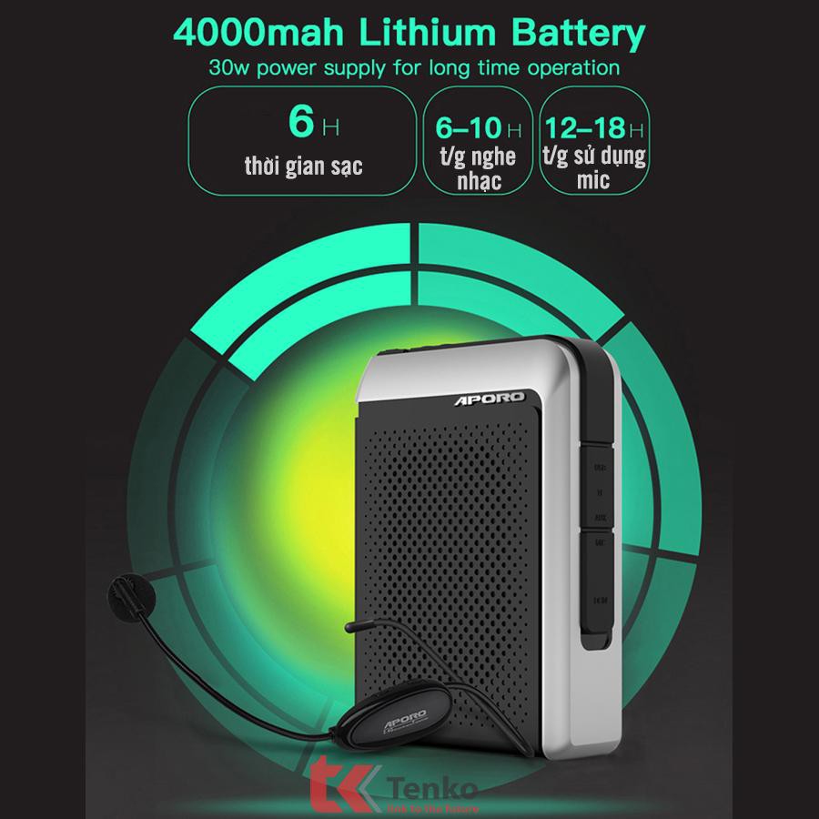 Máy trợ giảng không dây Aporo T18 2.4G