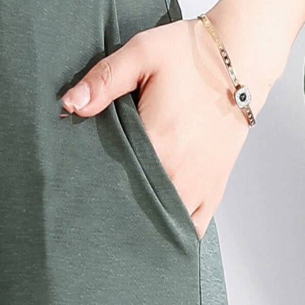 Quần tây ống rộng bo chun kiểu dáng cá tính cho chị em LN03 | BigBuy360 - bigbuy360.vn