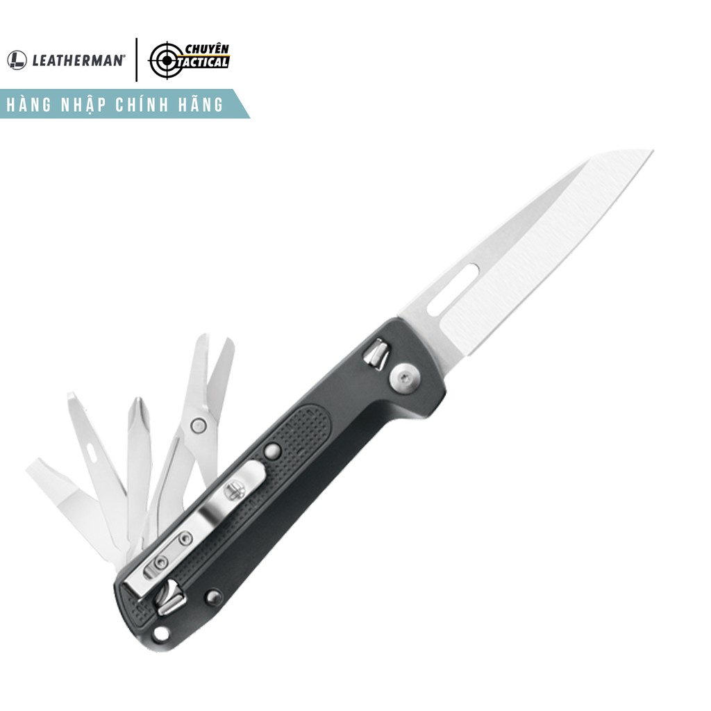 Dụng cụ đa năng Leatherman Free K4 Grey - Phân phối chính hãng - Bảo hành 25 năm