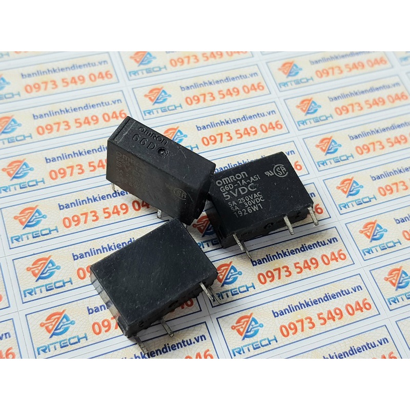 G6D-1A-ASI, G6D-1A-ASI-5VDC Rơ le công suất 5A/5VDC