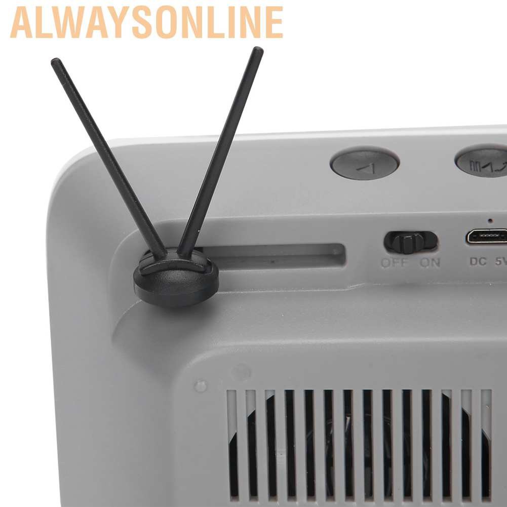 Loa Bluetooth Mini Siêu Trầm Alwaysonline Pth Xuan 800 Tv Phong Cách Retro