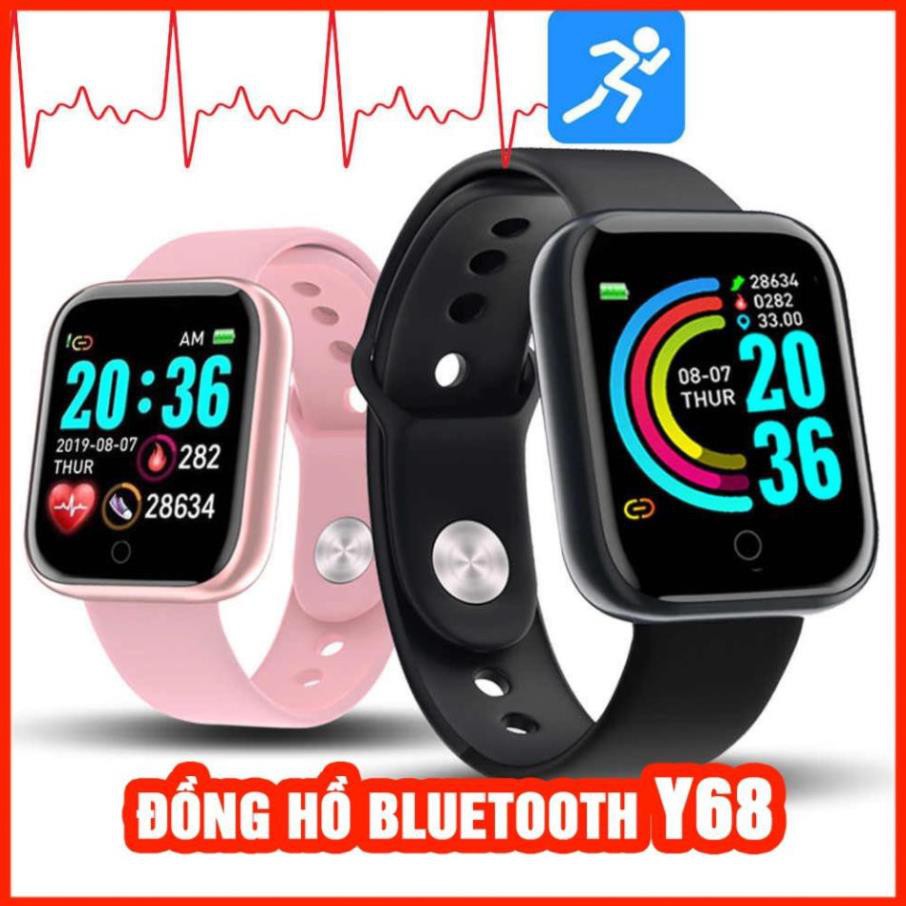 Đồng Hồ Thông Minh Y68 Kết Nối Bluetooth