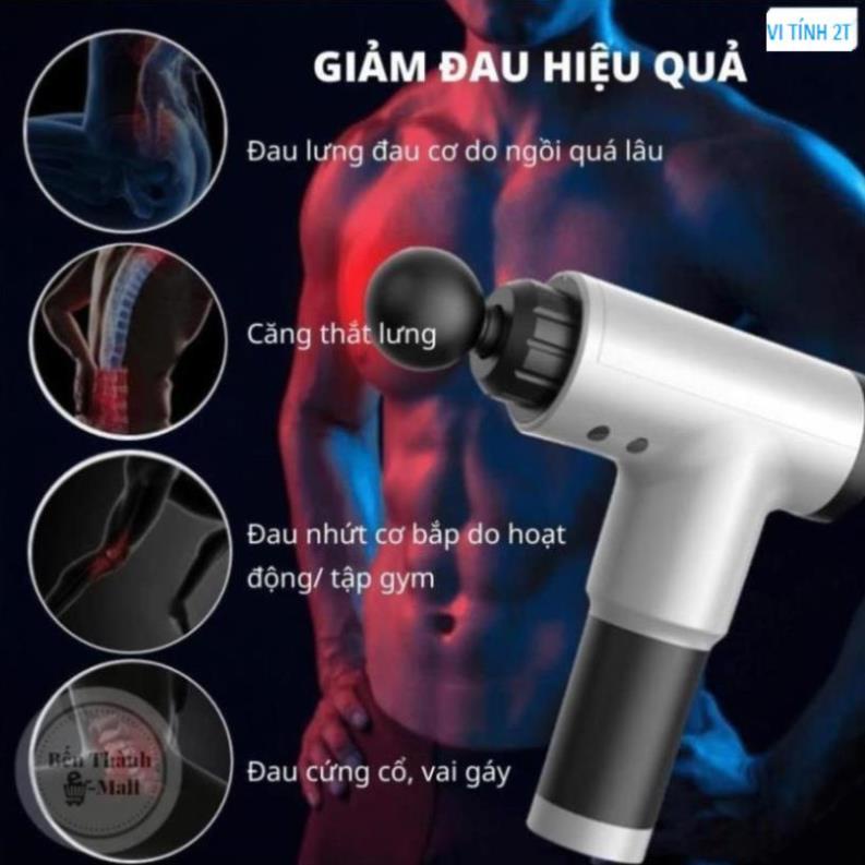 ✈️ [Freeship] SÚNG MASSAGE FASCIAL GUN SK-320 [Giảm đau mỏi cơ bắp hiệu quả]