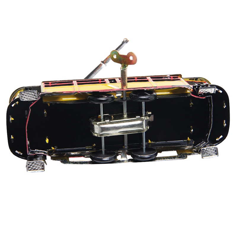 Đồ Chơi Xe Buýt Lên Dây Cót WMMB Phong Cách Retro Vintage Dành Cho Trẻ Em