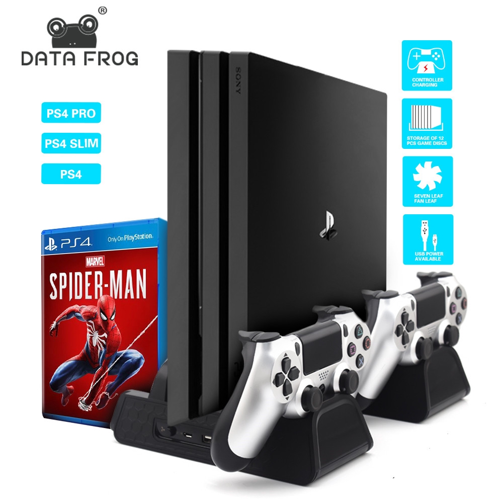 Đế Sạc Đứng 3 Trong 1 Cho Tay Cầm Chơi Game Ps4/Ps4 Slim/Ps 4 Pro