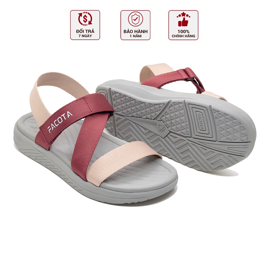Giày sandal thể thao nữ quai dù R10 chống thấm nước cao cấp đi học chính hãng