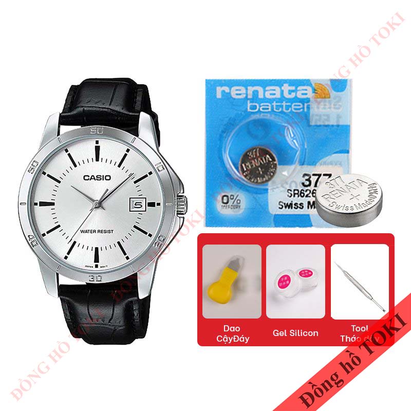 Pin thay cho đồng hồ đeo tay casio LTP-V004 dây da các màu