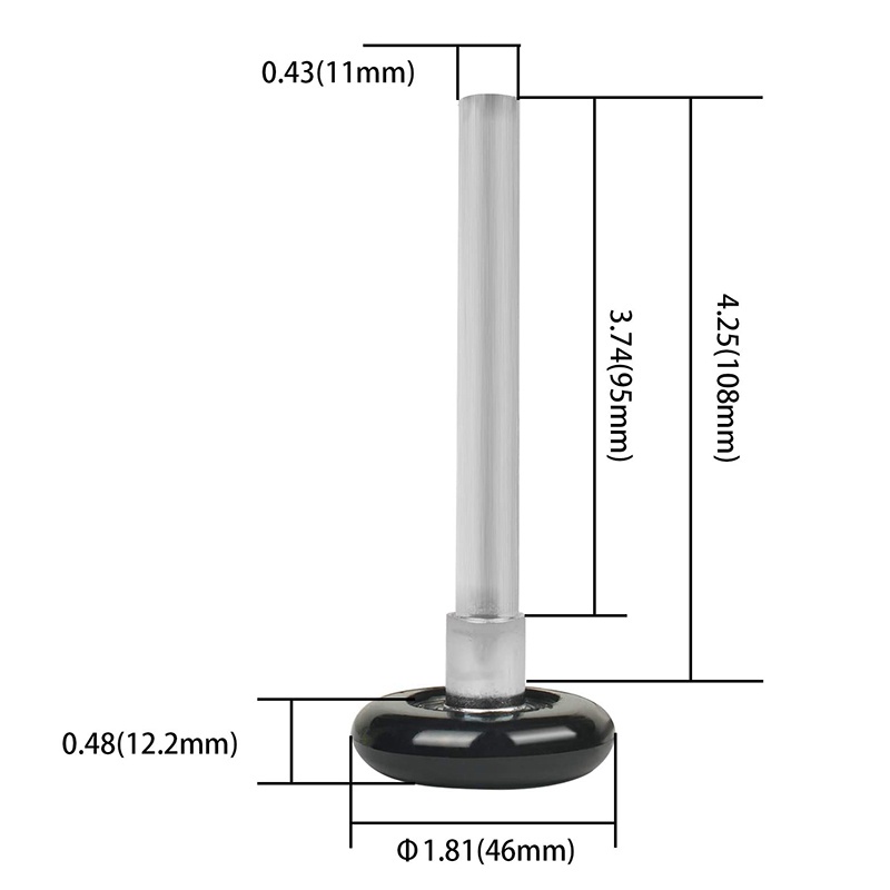 Bộ 12 Bánh Xe Lăn Cửa Garage Bằng Nylon 2 inch Kèm Ổ Bi Kín 6200Zz