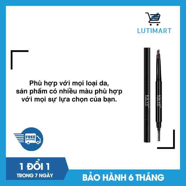 Chì kẻ chân mày 2 đầu, Chì kẻ chân mày lâu trôi KILYE, không thấm nước. | BigBuy360 - bigbuy360.vn