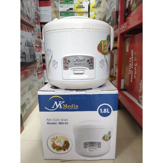 Nồi Cơm Điện 1.8 Lít  NK Media MD 01